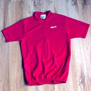 REVI Cycling Jersey Biking Shirt Small Red UNISEX